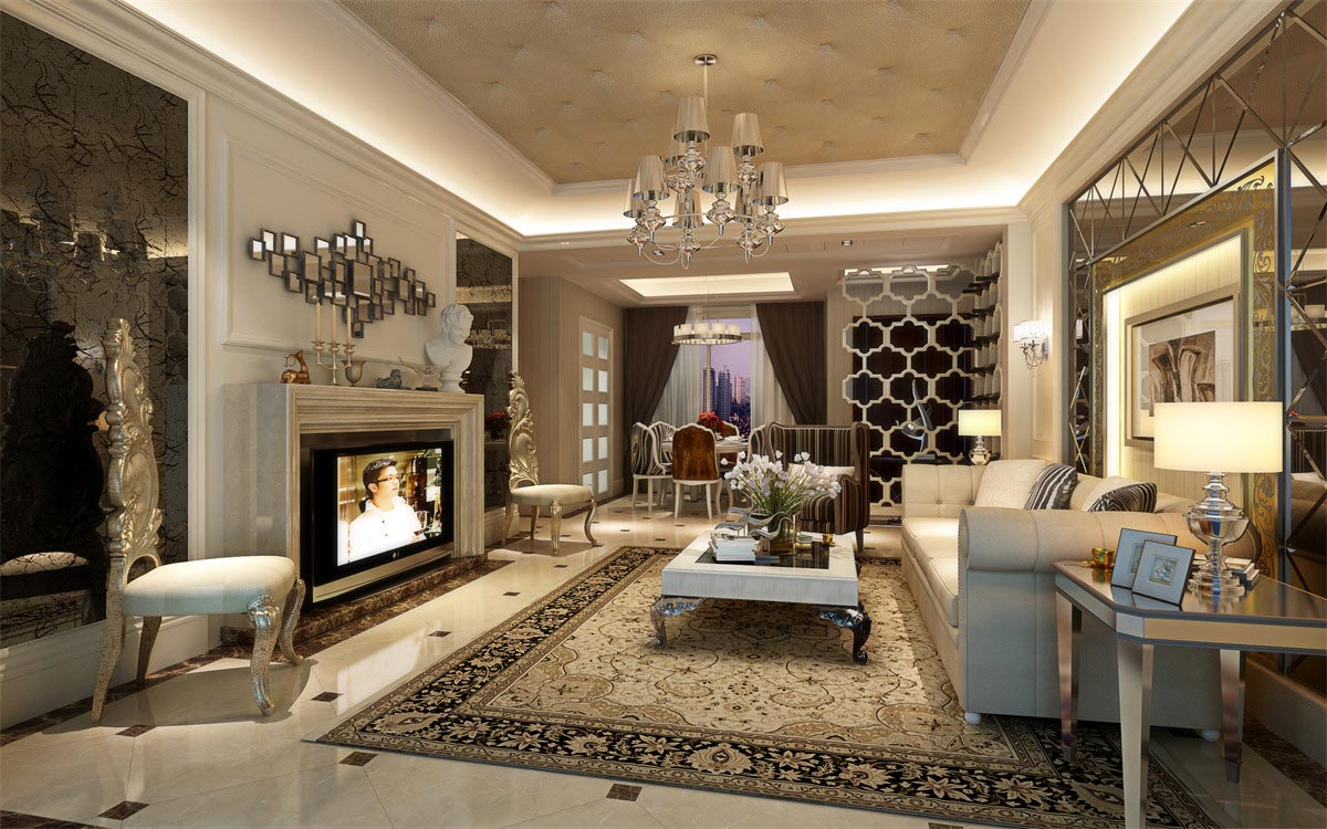 绿茵山庄样板房装修设计